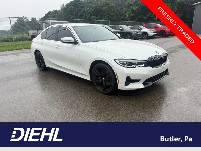 Used 2020 White BMW 330i xDrive image 1