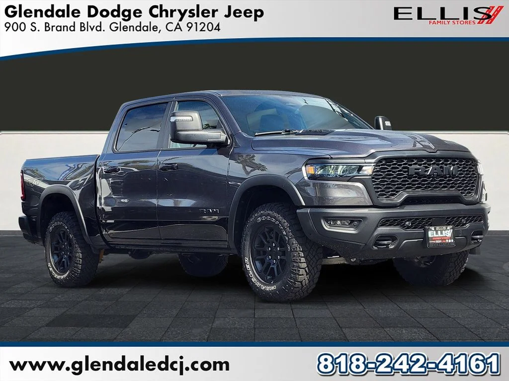 New 2026 Granite Crystal Metallic Clear-Coat Exterior Paint RAM Rebel image 1