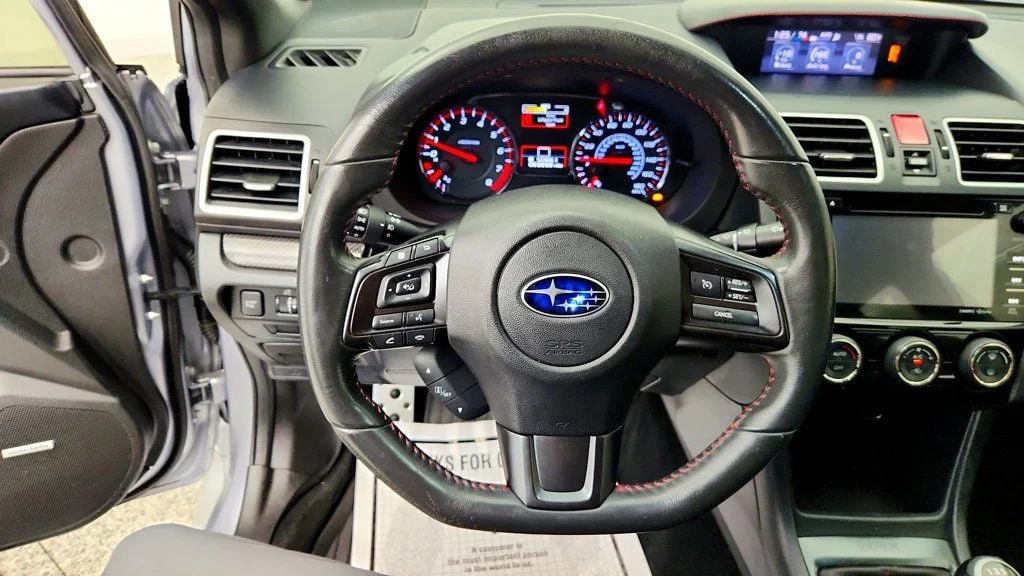 Used 2018 Ice Silver Metallic Subaru Limited 6-Speed w/ Navigation, Harman/Kardon & STI Shifter image 14