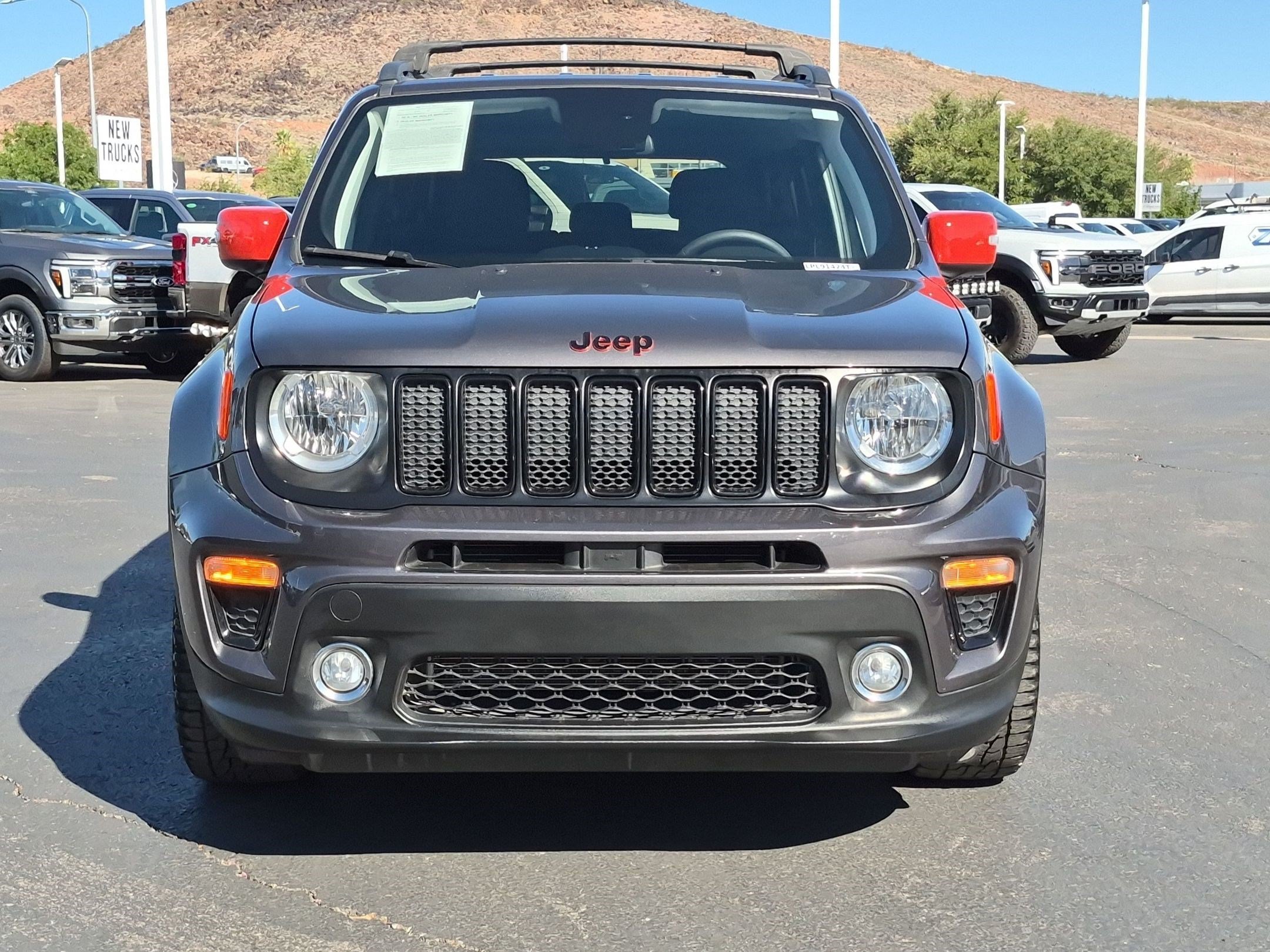 Used 2020 Granite Crystal Clearcoat Metallic Jeep Orange Edition image 9