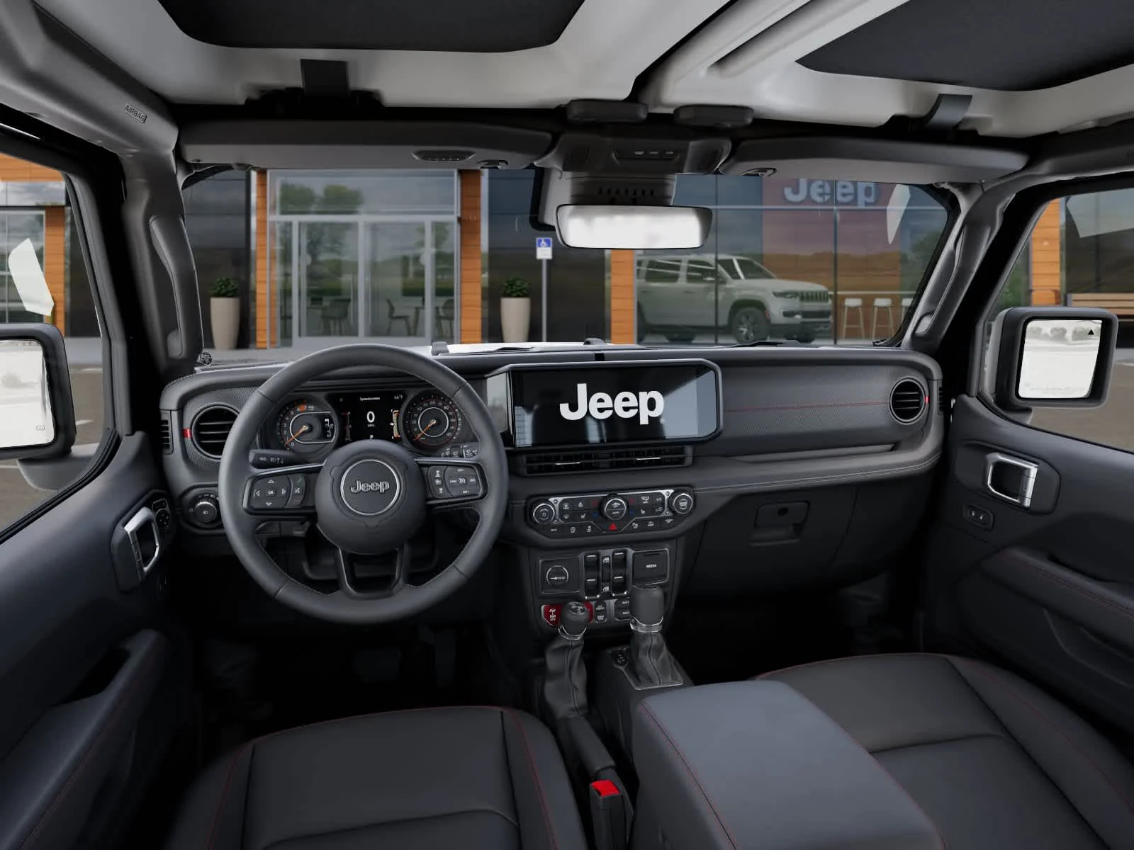 New 2026 Black Clearcoat Jeep Rubicon X image 14