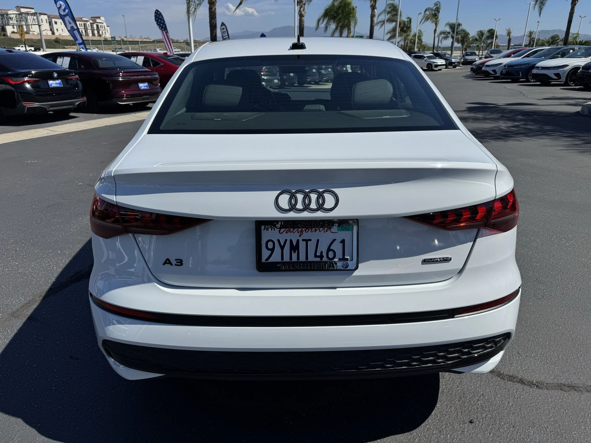 Used 2026 Glacier White Metallic Audi Premium Plus image 7