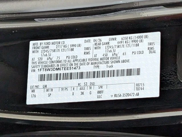 New 2026 Agate Black Metallic Ford F-350® King Ranch® image 73