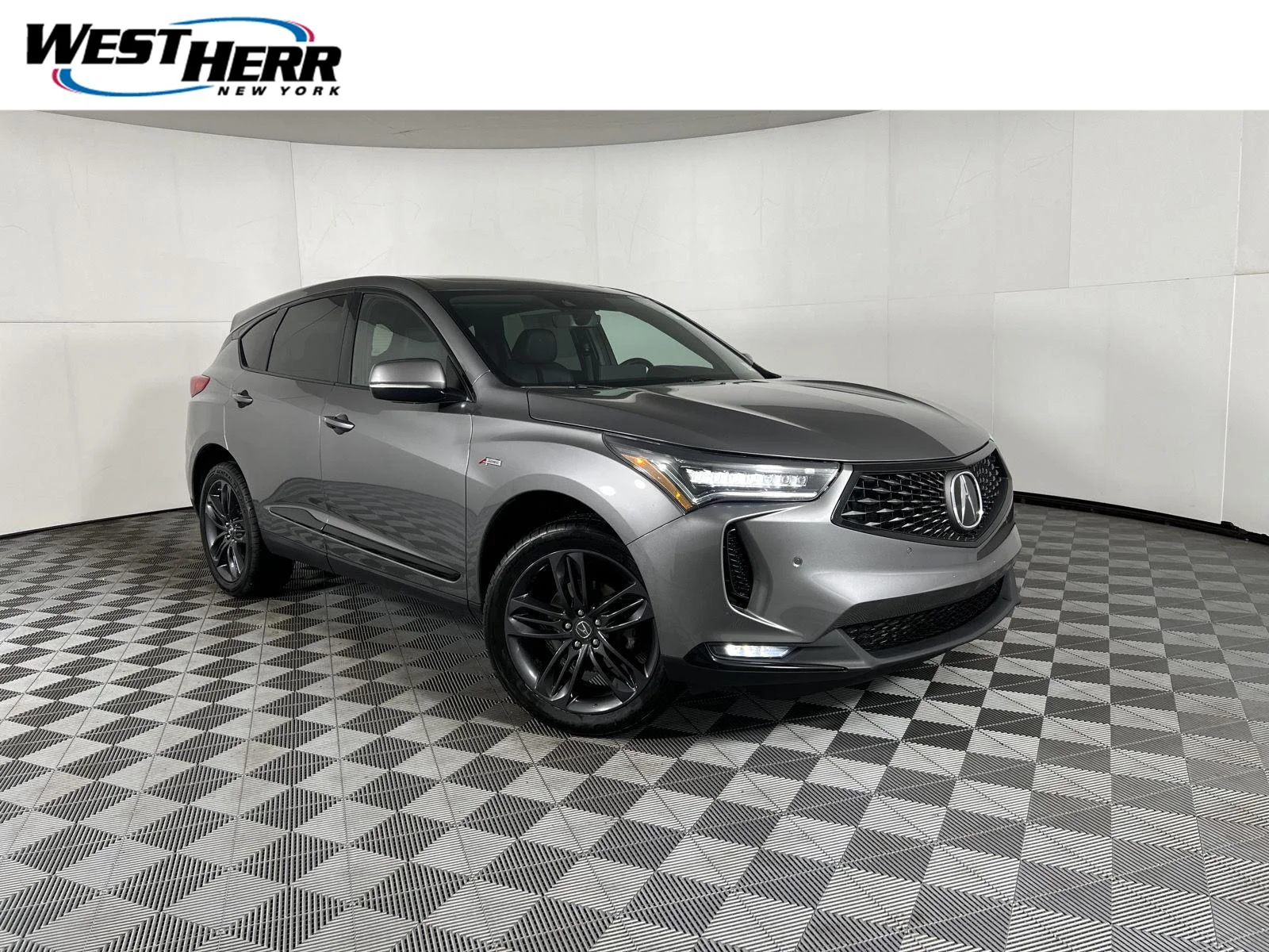 Used 2023 Liquid Carbon Metallic Acura SH-AWD w/A-SPEC image 1