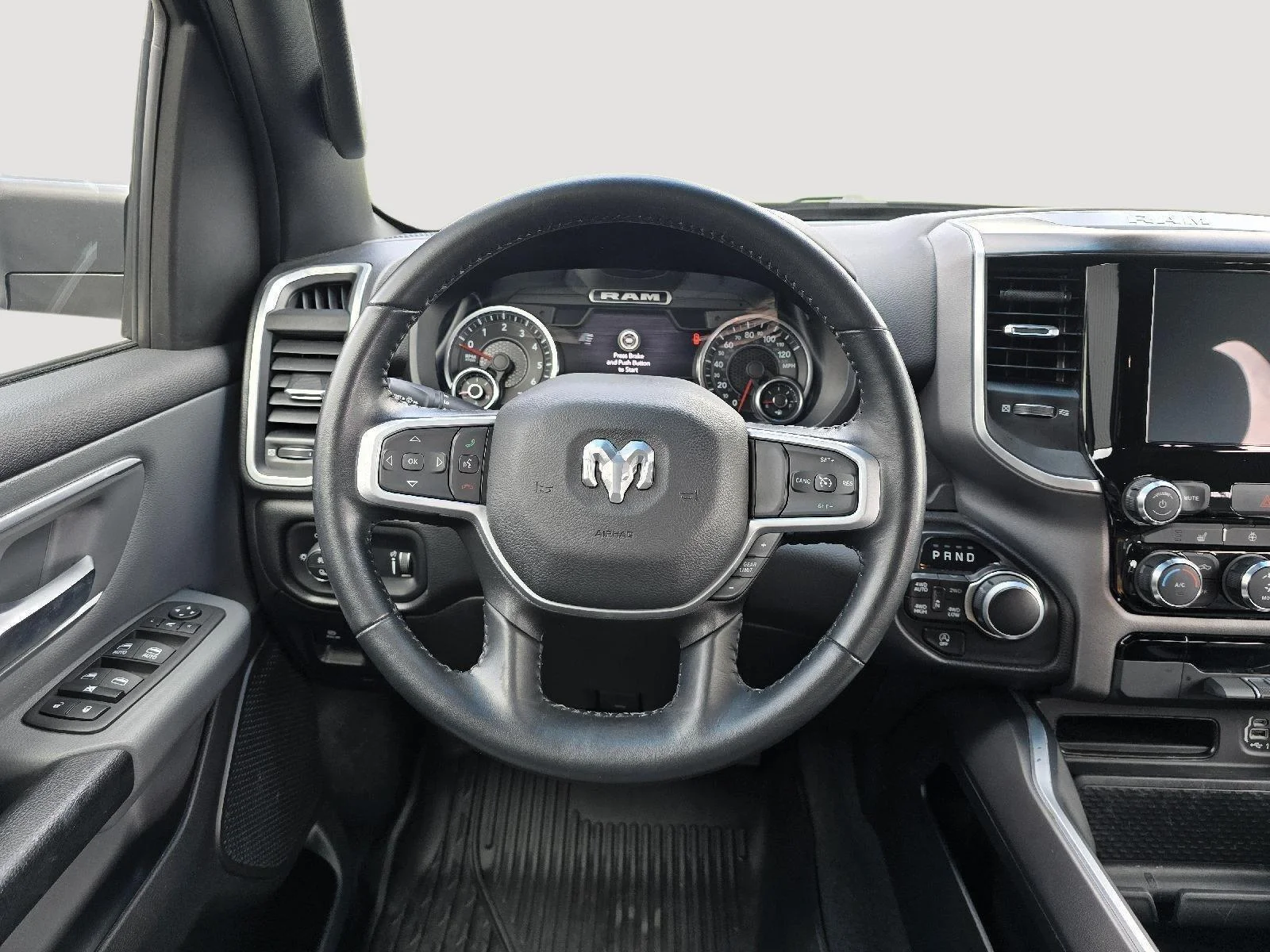Used 2022 Bright White Clearcoat Ram Big Horn image 15