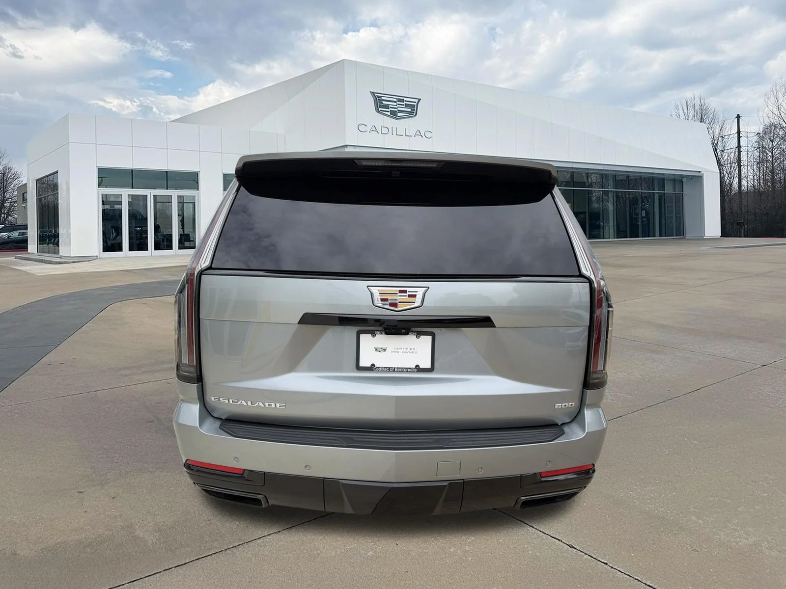 Used 2025 Argent Silver Metallic Cadillac 4WD Sport image 4