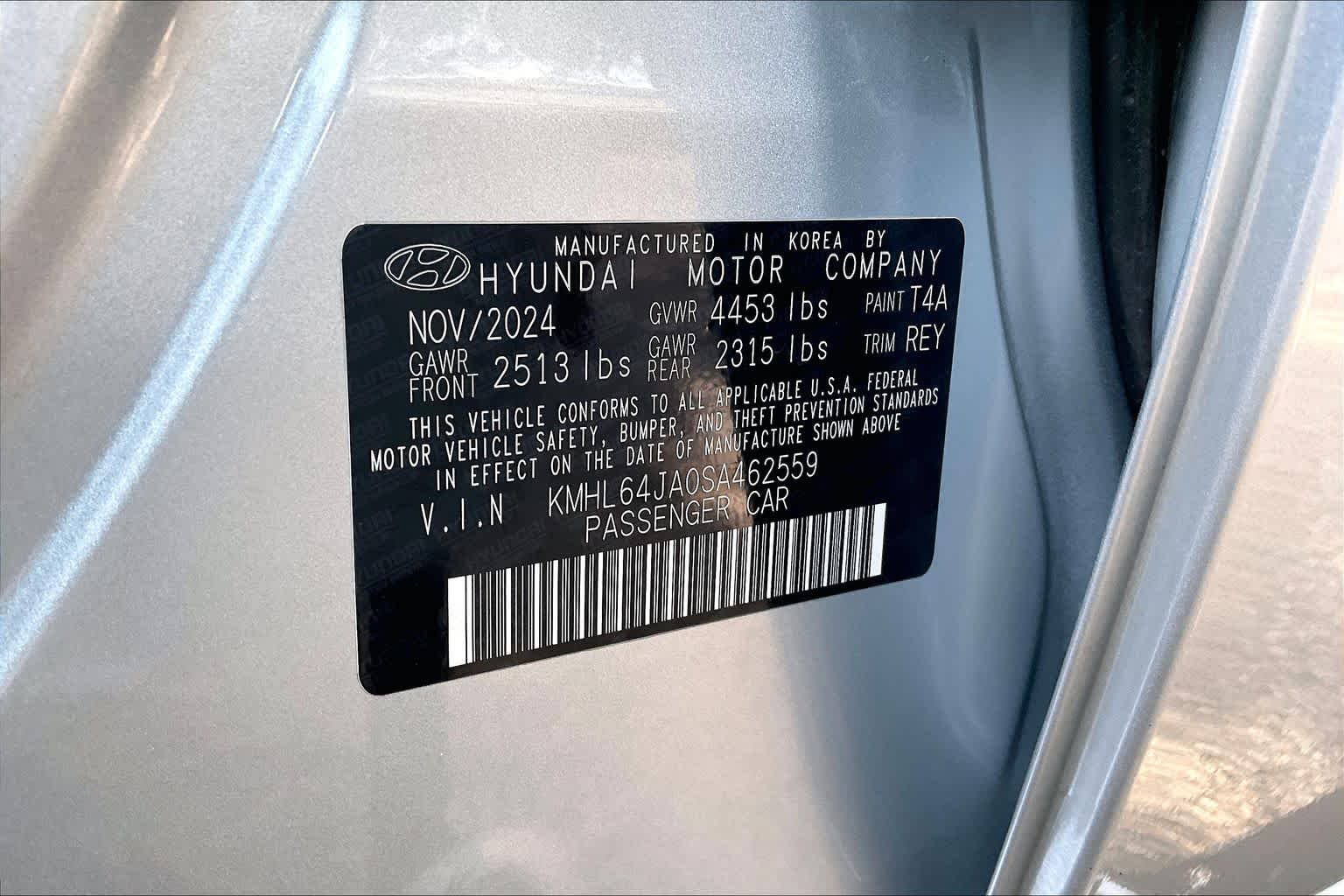 Used 2025 Aero Silver Hyundai SEL image 34