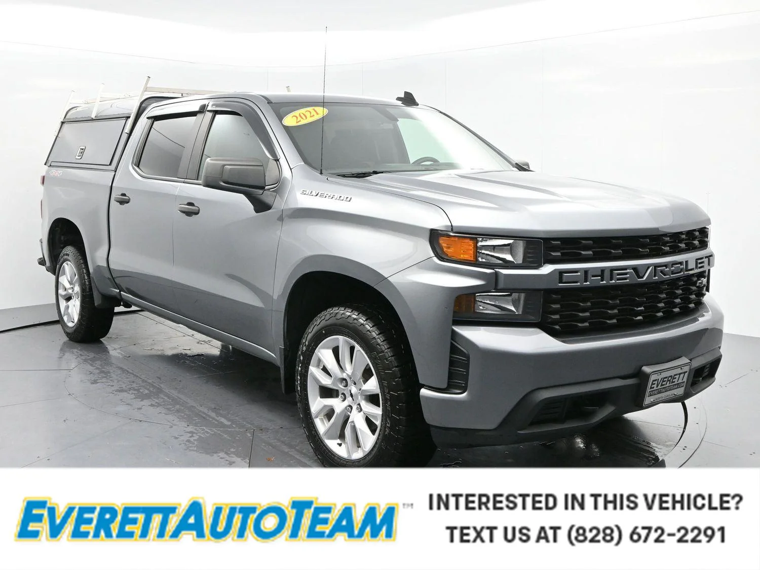 Used 2021 SATIN STEEL METALLIC Chevrolet Custom image 1