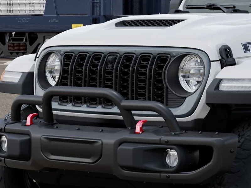 New 2026 Bright White Clear-Coat Exterior Paint Jeep Rubicon image 7