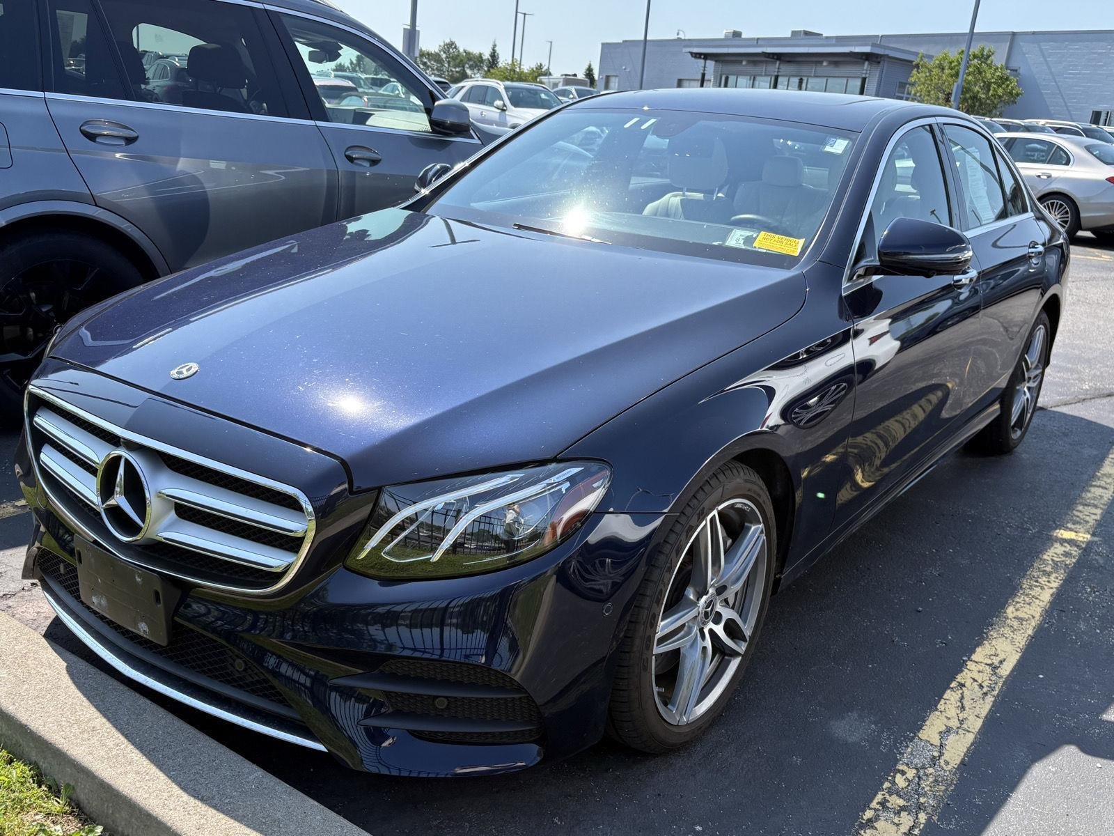 Used 2020 Cavansite Blue Metallic Mercedes-Benz E 350 image 3