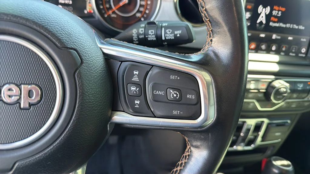 Used 2021 White Jeep Unlimited Sahara High Altitude image 23