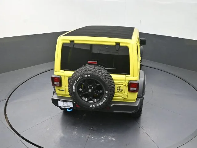 Used 2023 Yellow Jeep Willys 4xe image 17
