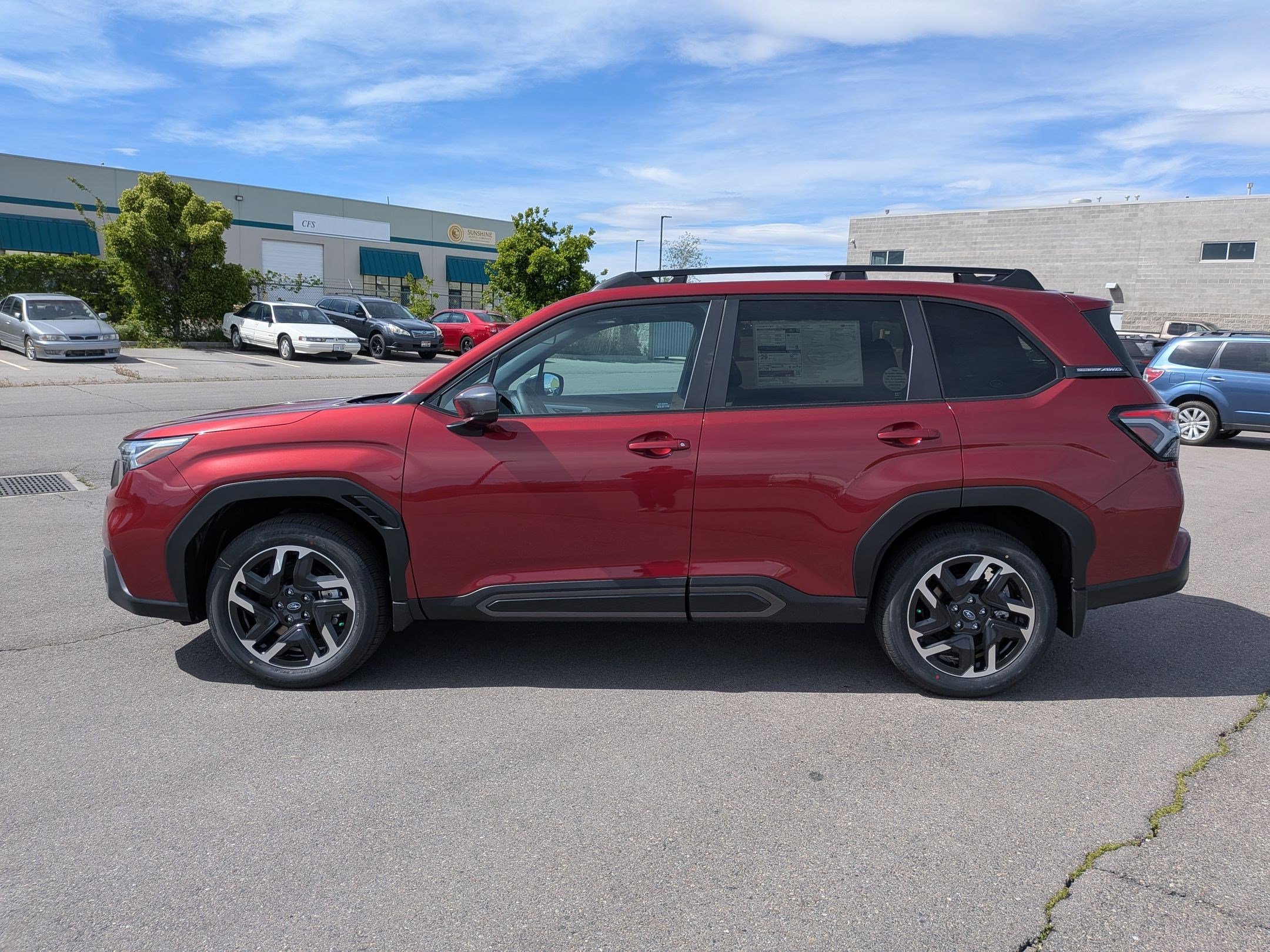 New 2026 CRIMSON RED PEARL Subaru Limited image 7