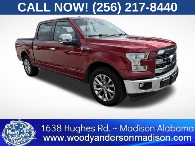Used 2017 Ruby Red Metallic Tinted Clearcoat Ford Lariat image 1