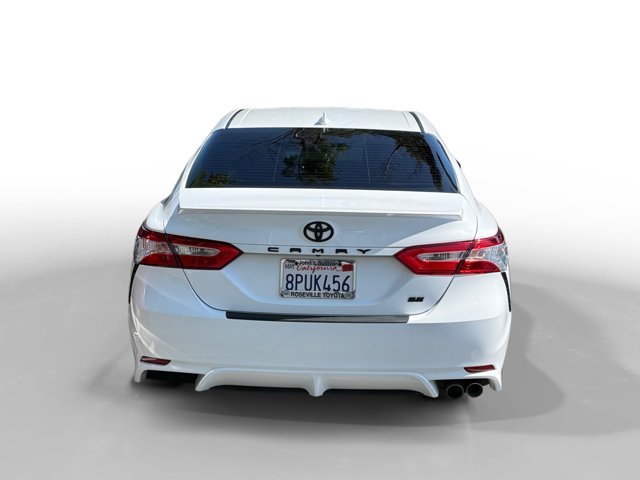 Used 2020 Super White Toyota SE image 4