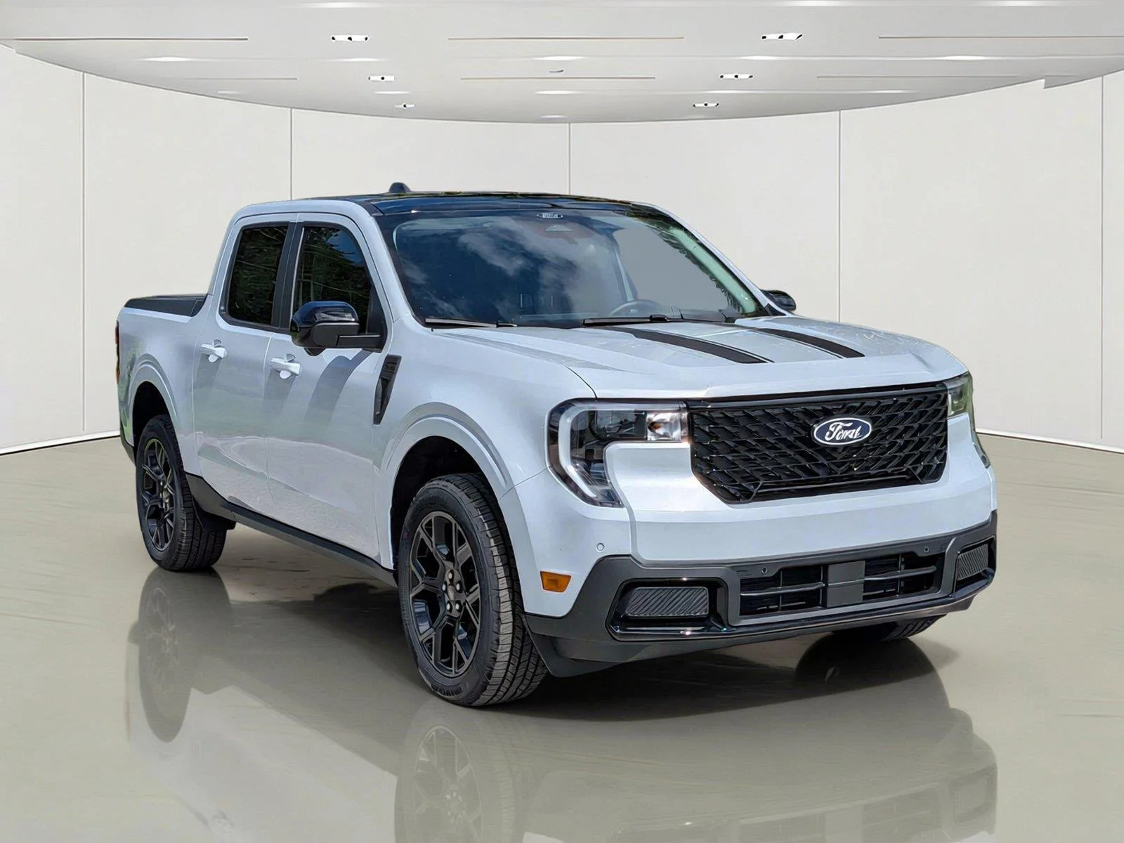 New 2026 Space White Metallic Ford Lariat image 3