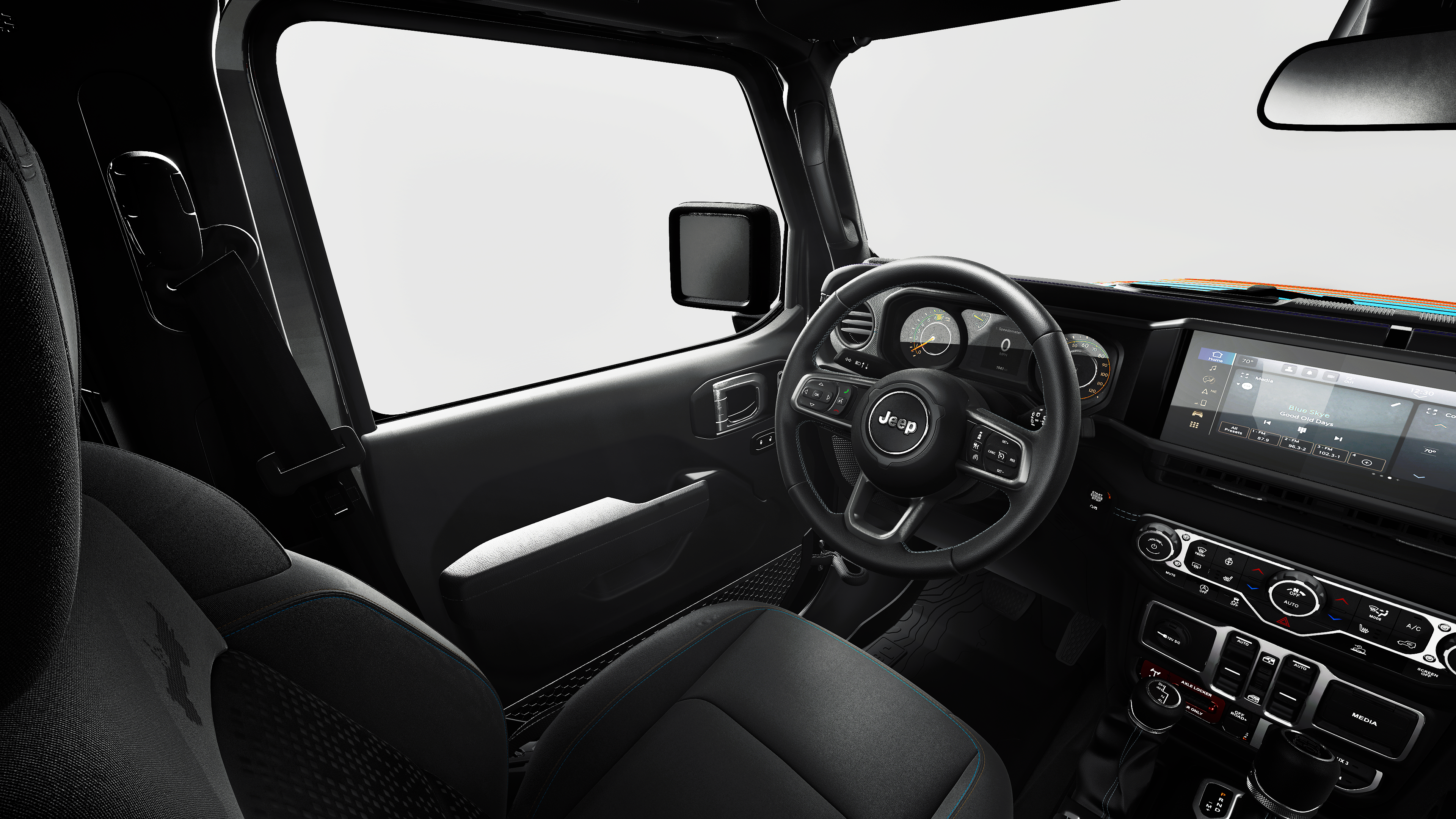 New 2027 Black Clear-Coat Paint Jeep  image 8