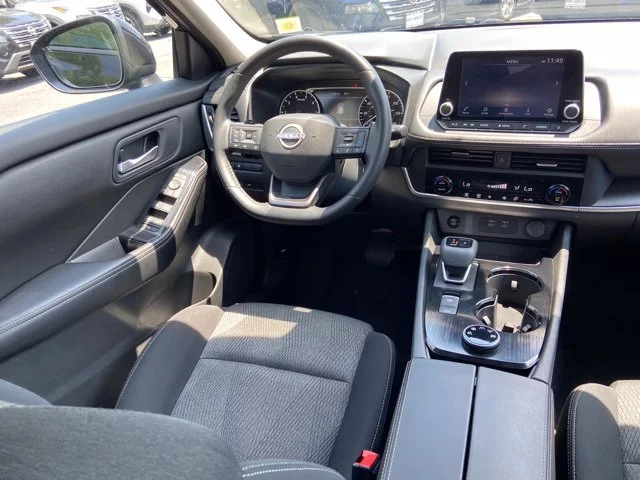 Certified Used 2025 Super Black Nissan SV image 12