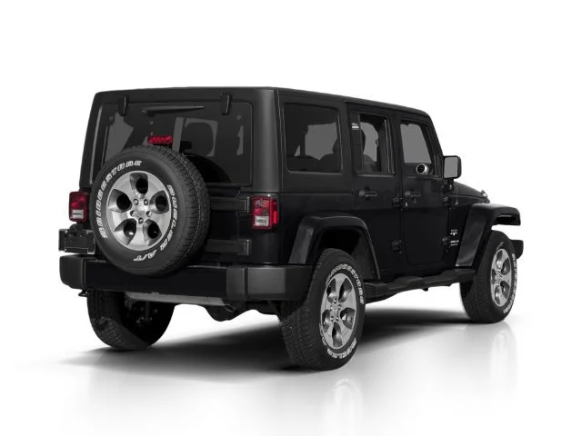 Used 2017 Black Clearcoat Jeep Sahara image 2