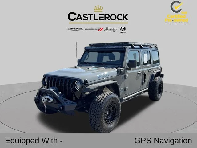 Used 2023 Gray Jeep Willys 4xe image 1