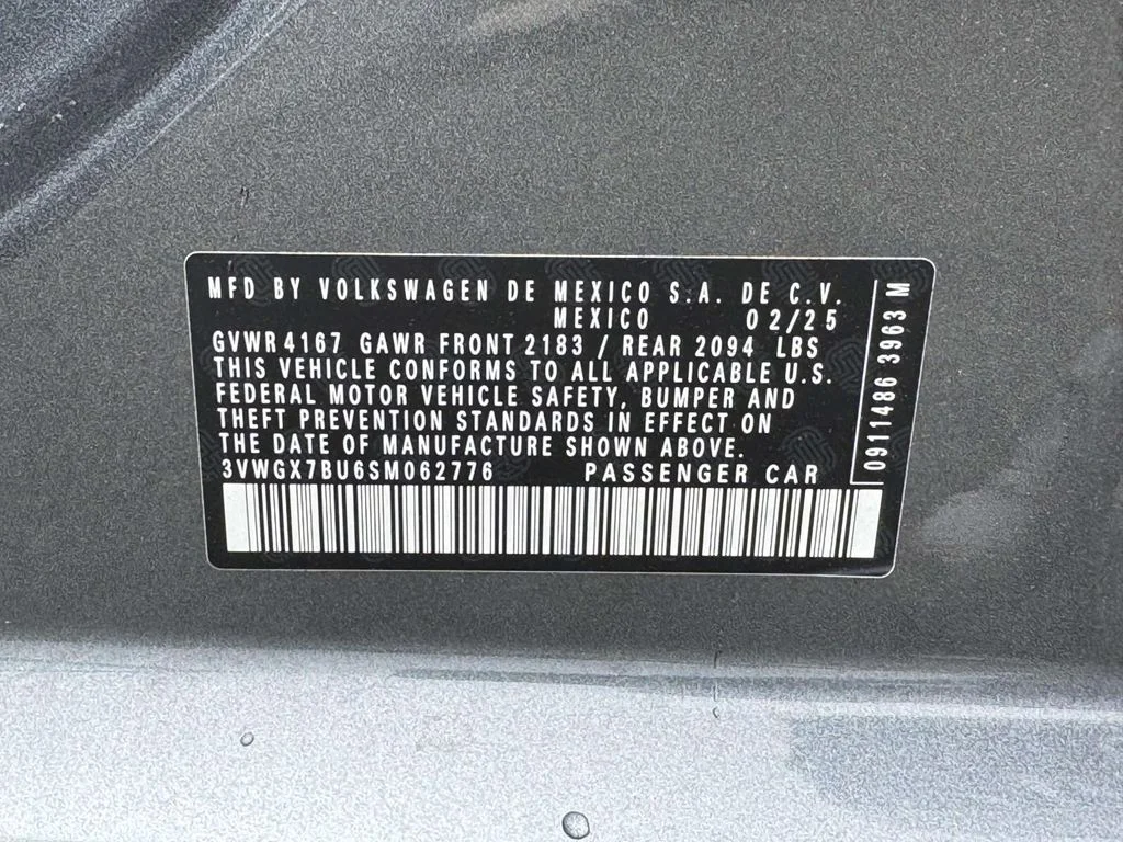 Used 2025 Gray Volkswagen 1.5T SEL image 30