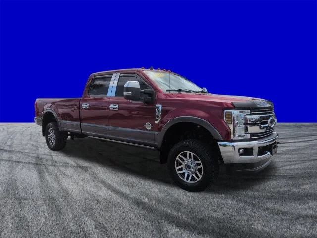 Certified Used 2019 Ruby Red Metallic Tinted Clearcoat Ford Lariat image 2