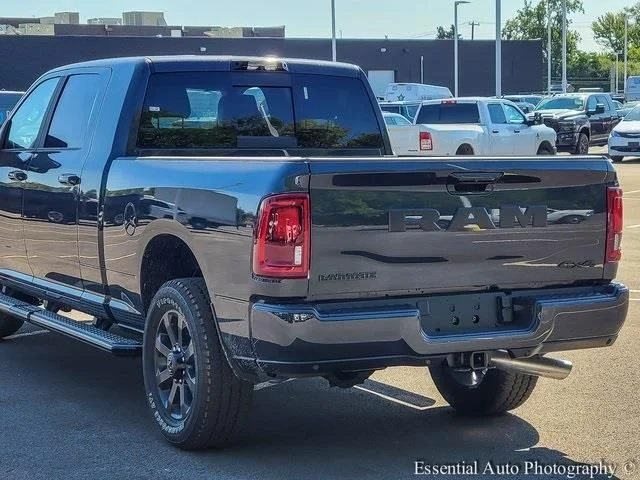 New 2026 Forged Blue Metallic Exterior Paint RAM Laramie image 6