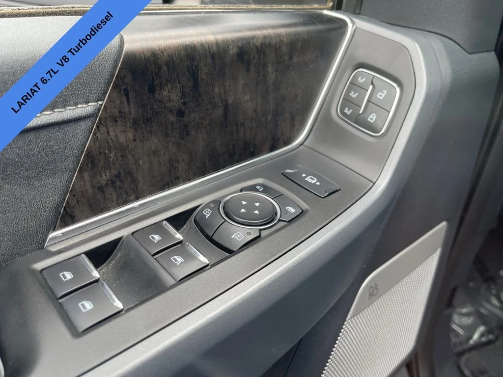 Used 2024 Antimatter Blue Metallic Ford Lariat image 22