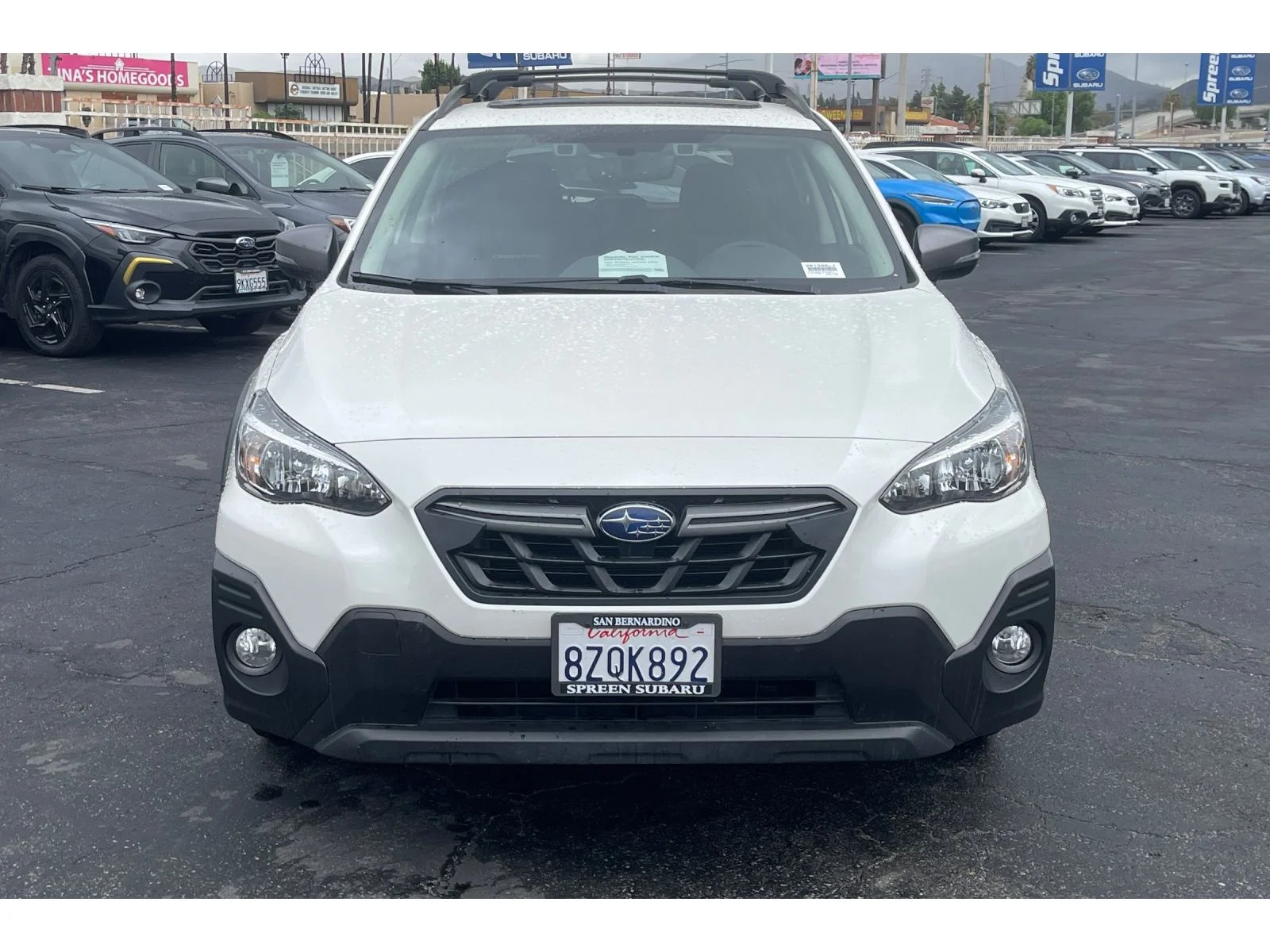 Used 2021 CRYSTAL WHITE PEA Subaru Sport image 9