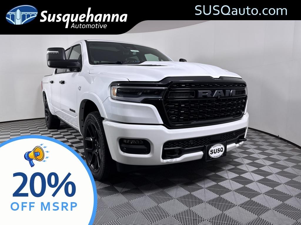 New 2026 Ivory White Tri-Coat Pearl-Coat Exterior Paint RAM Limited image 1