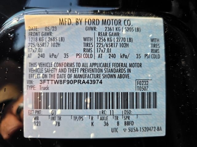 Used 2023 Shadow Black Ford XLT image 25