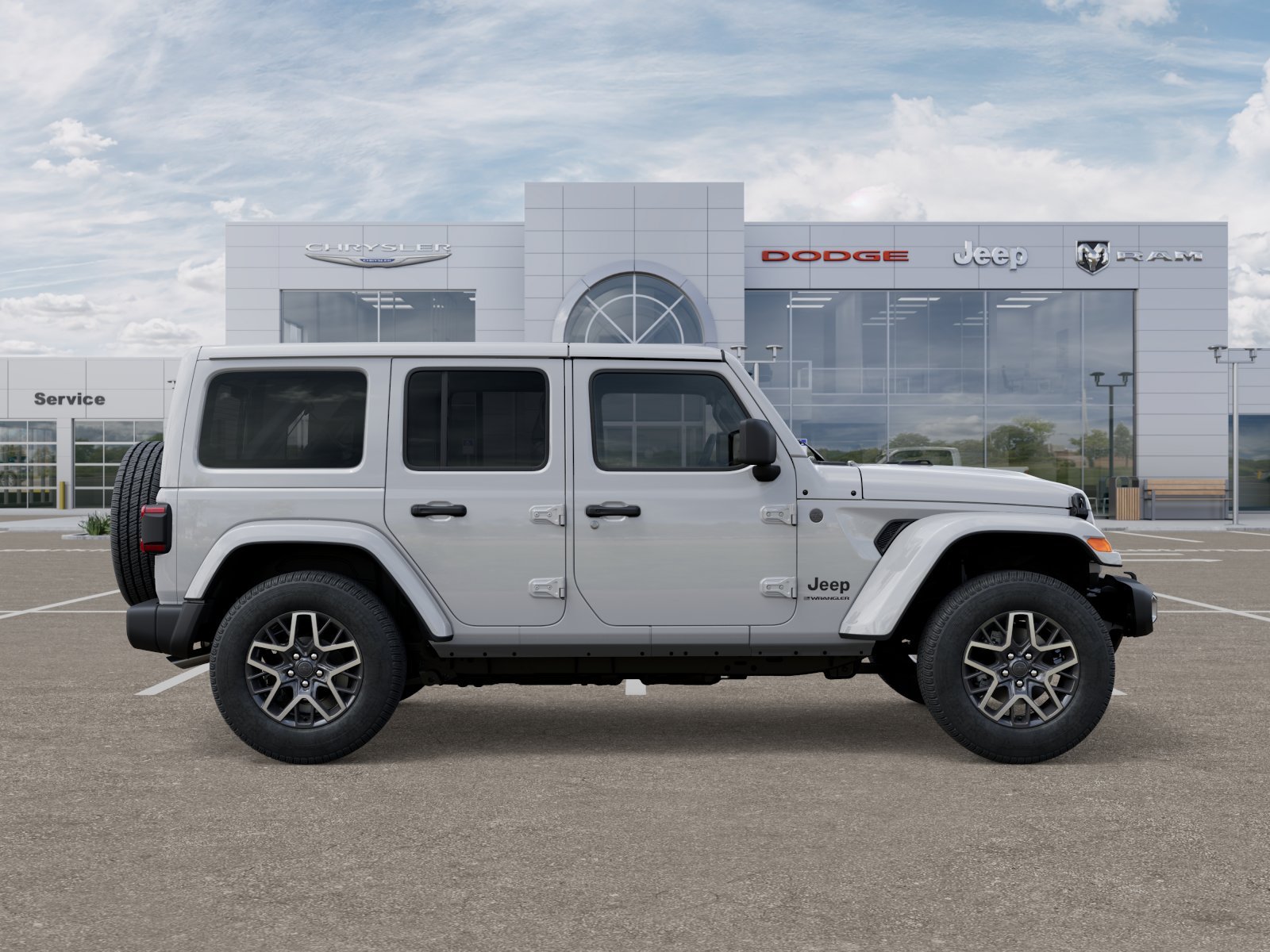 New 2025 White Jeep Sahara image 44