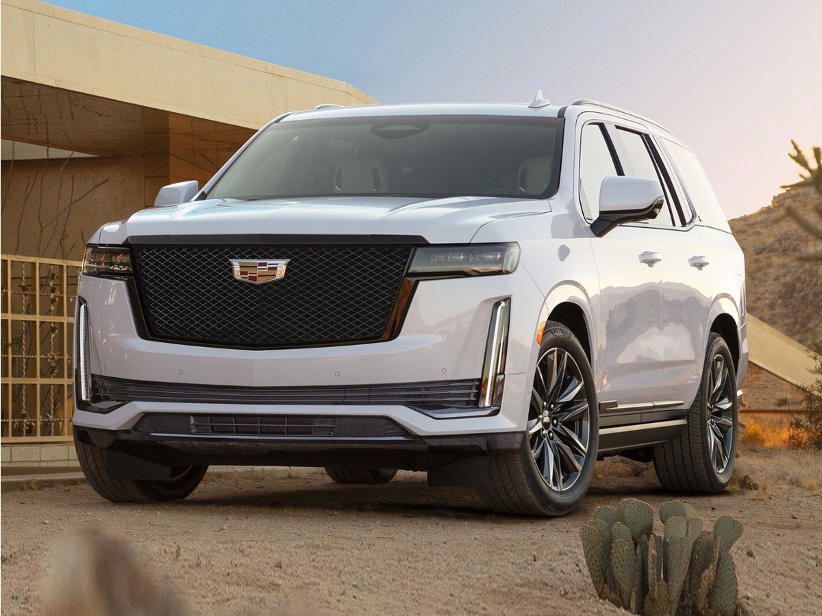 Used 2022 White Cadillac Sport image 1