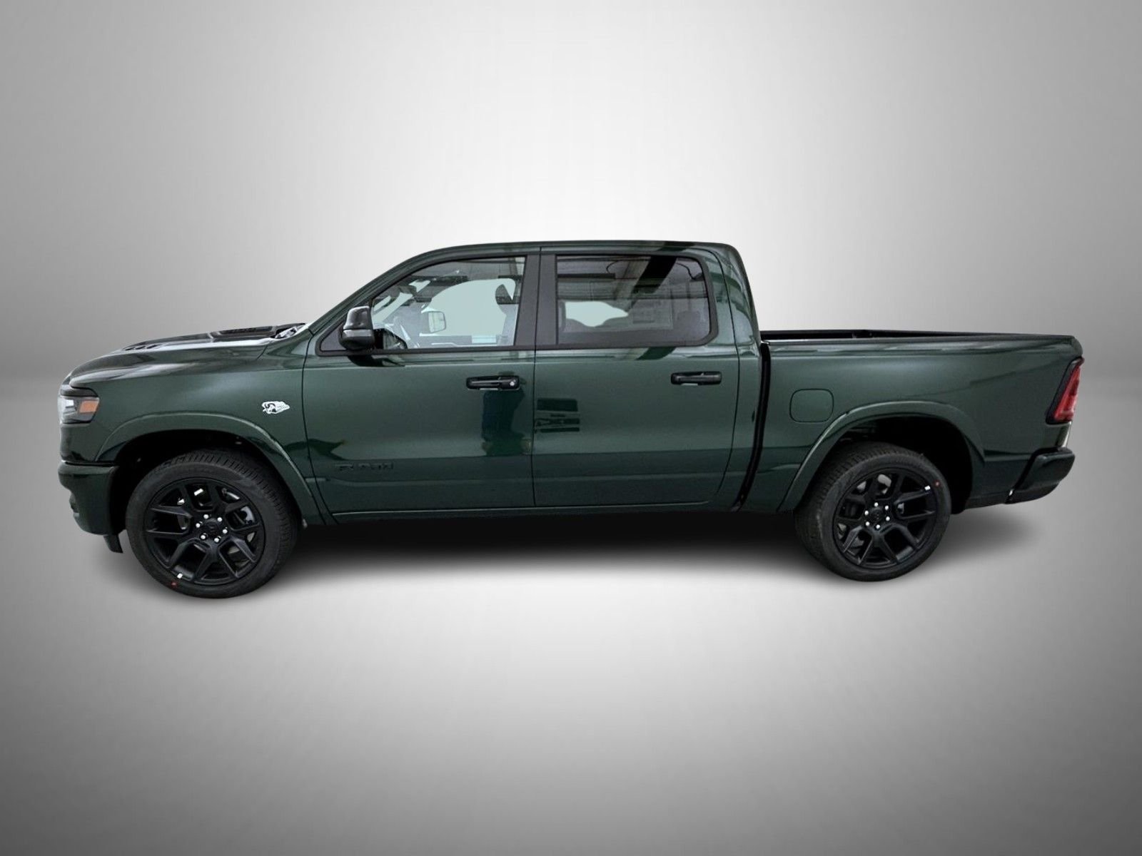 New 2026 Serrano-Green Metallic Exterior Paint RAM Laramie image 8