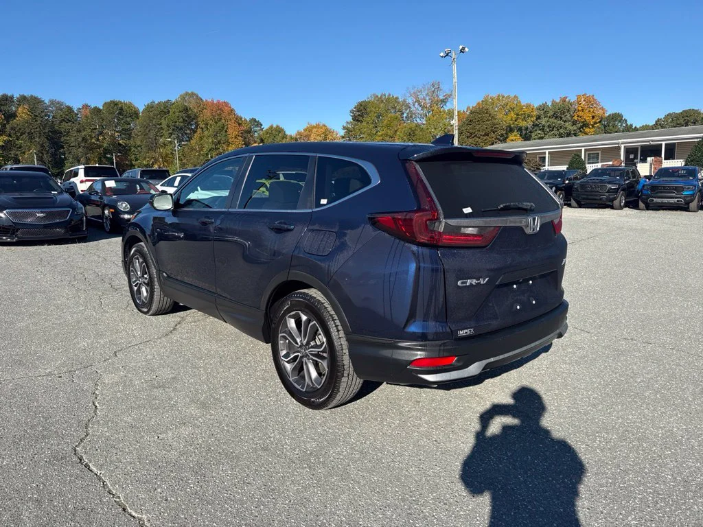 Used 2020 Blue Honda EX image 3