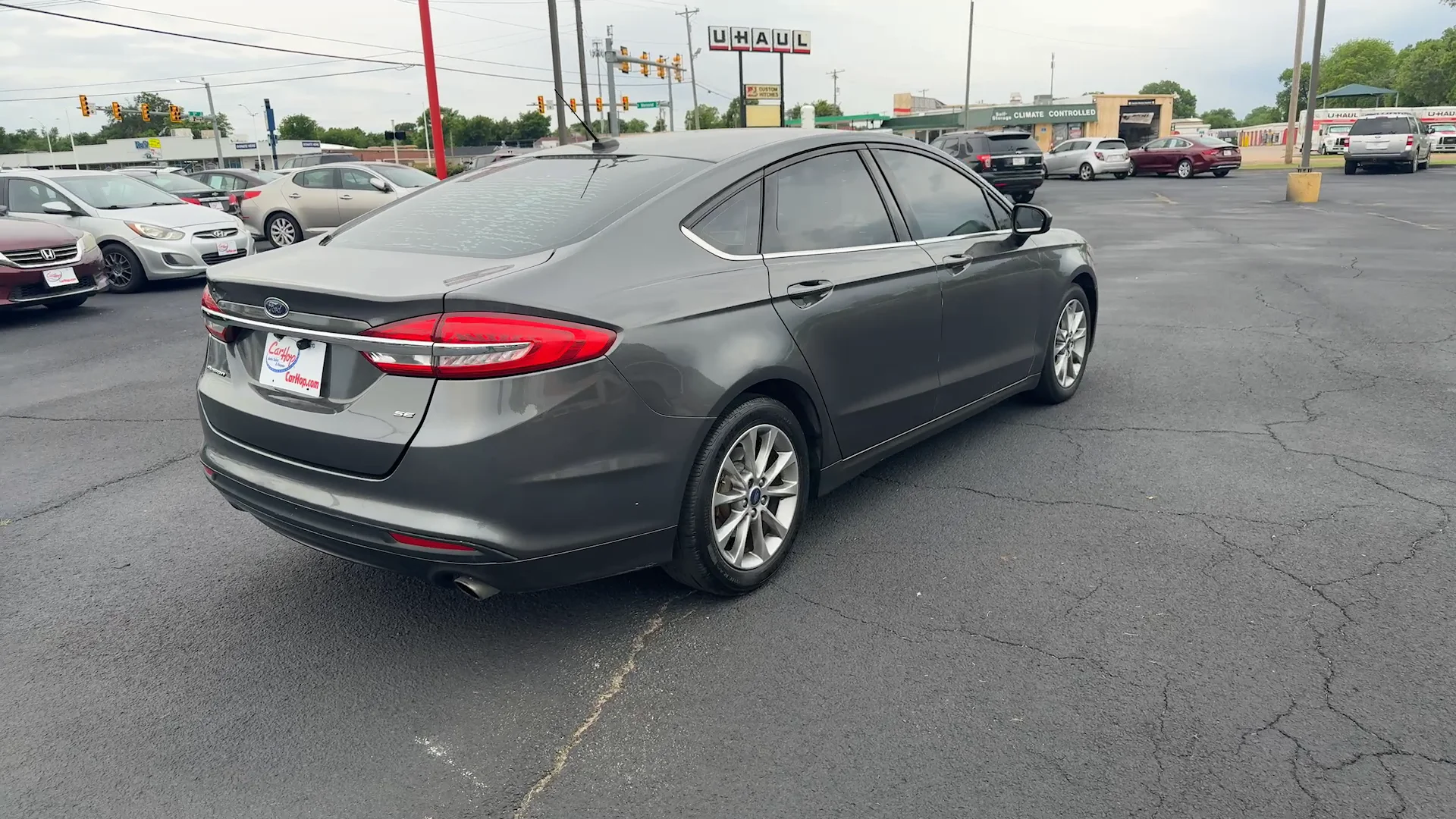 Used 2017 Gray Ford SE image 5