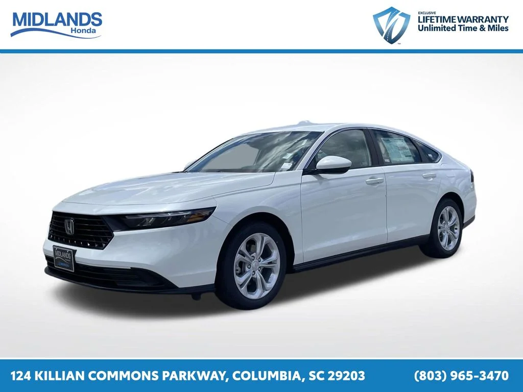 New 2026 Platinum White Pearl Honda LX image 3