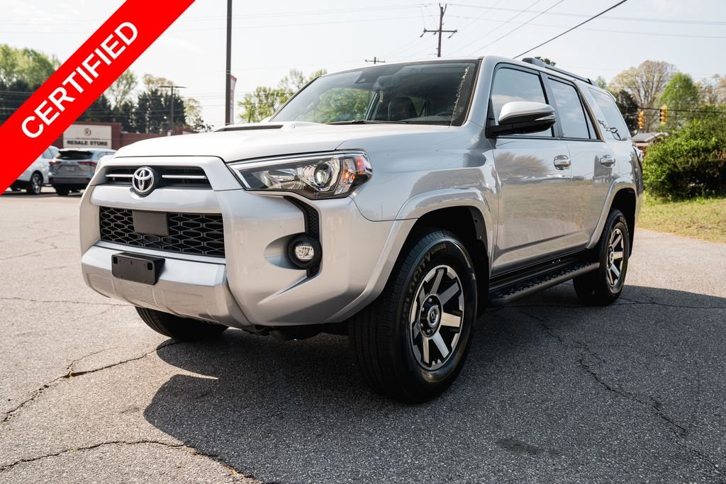 Used 2024 Classic Silver Metallic Toyota TRD Off-Road Premium image 3