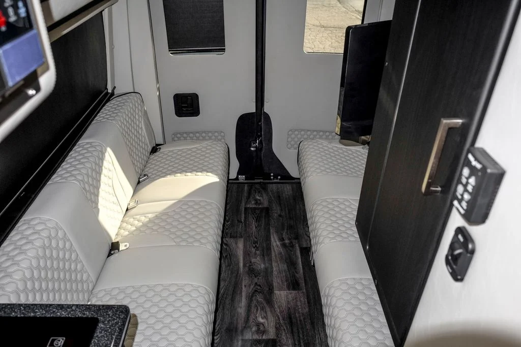 New 2026 Tenorite Gray Metallic Midwest Automotive Designs FD2 w/ Dual Rear Bench Overland Package, 540AH, Solar and 2.5KW Cummins Onan Generator image 36