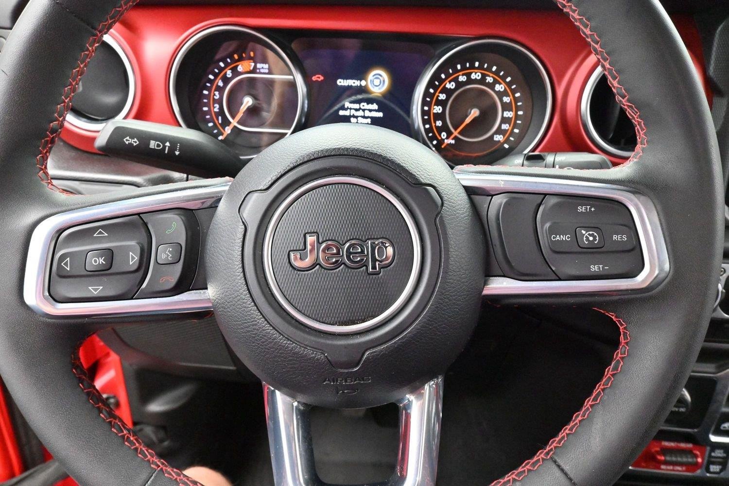 Used 2023 Firecracker Red Clearcoat Jeep Rubicon image 16
