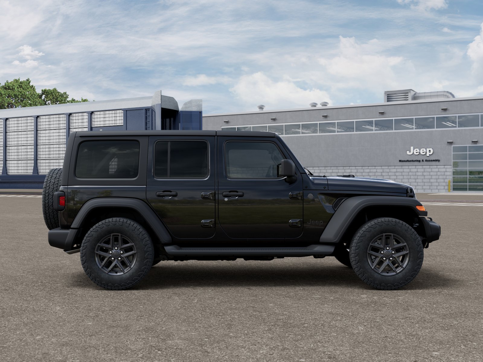 New 2026 Black Clear-Coat Exterior Paint Jeep Sport S image 21