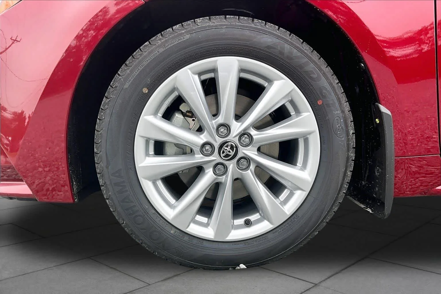New 2026 Ruby Flare Pearl Toyota Hybrid LE image 11