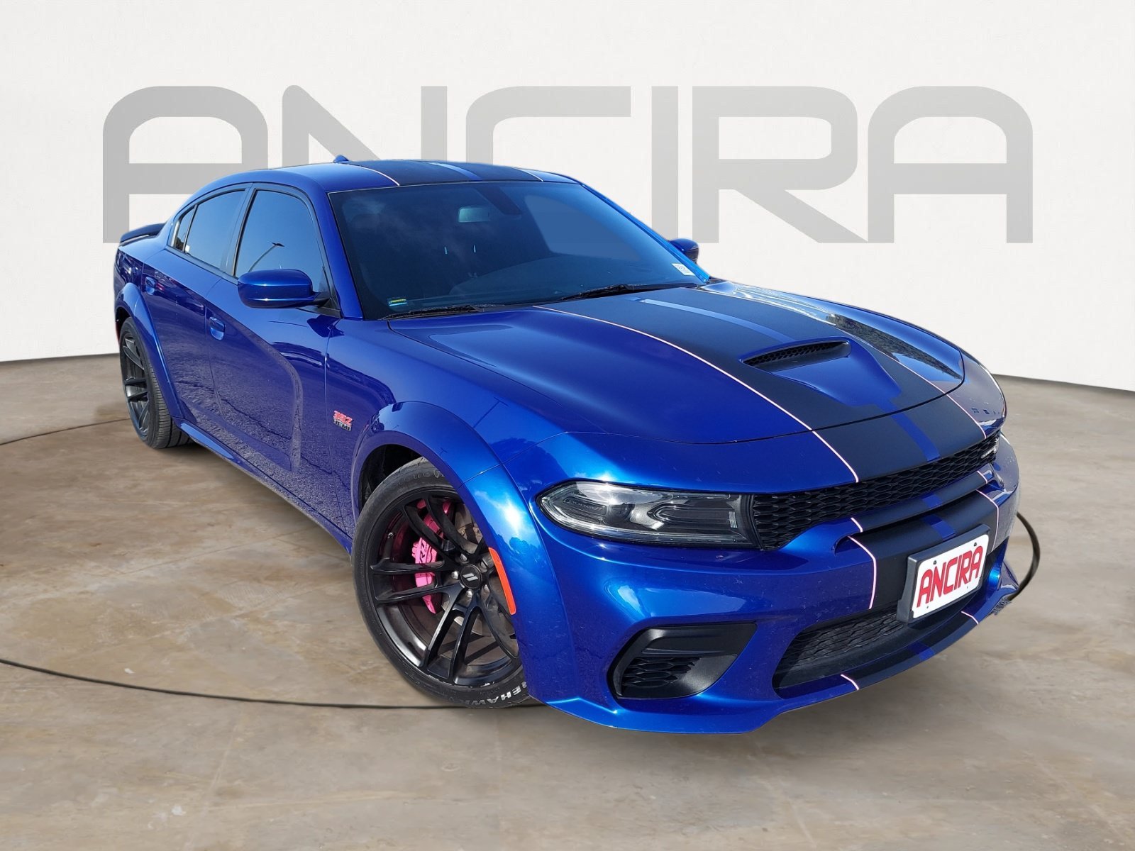 Used 2022 Indigo Blue Dodge Scat Pack Widebody image 4