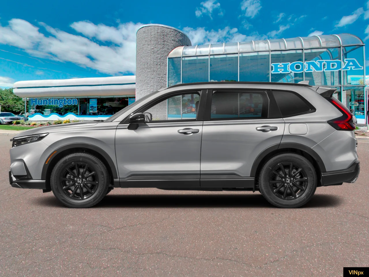 New 2027 Solar Silver Metallic Honda Sport-L AWD image 3