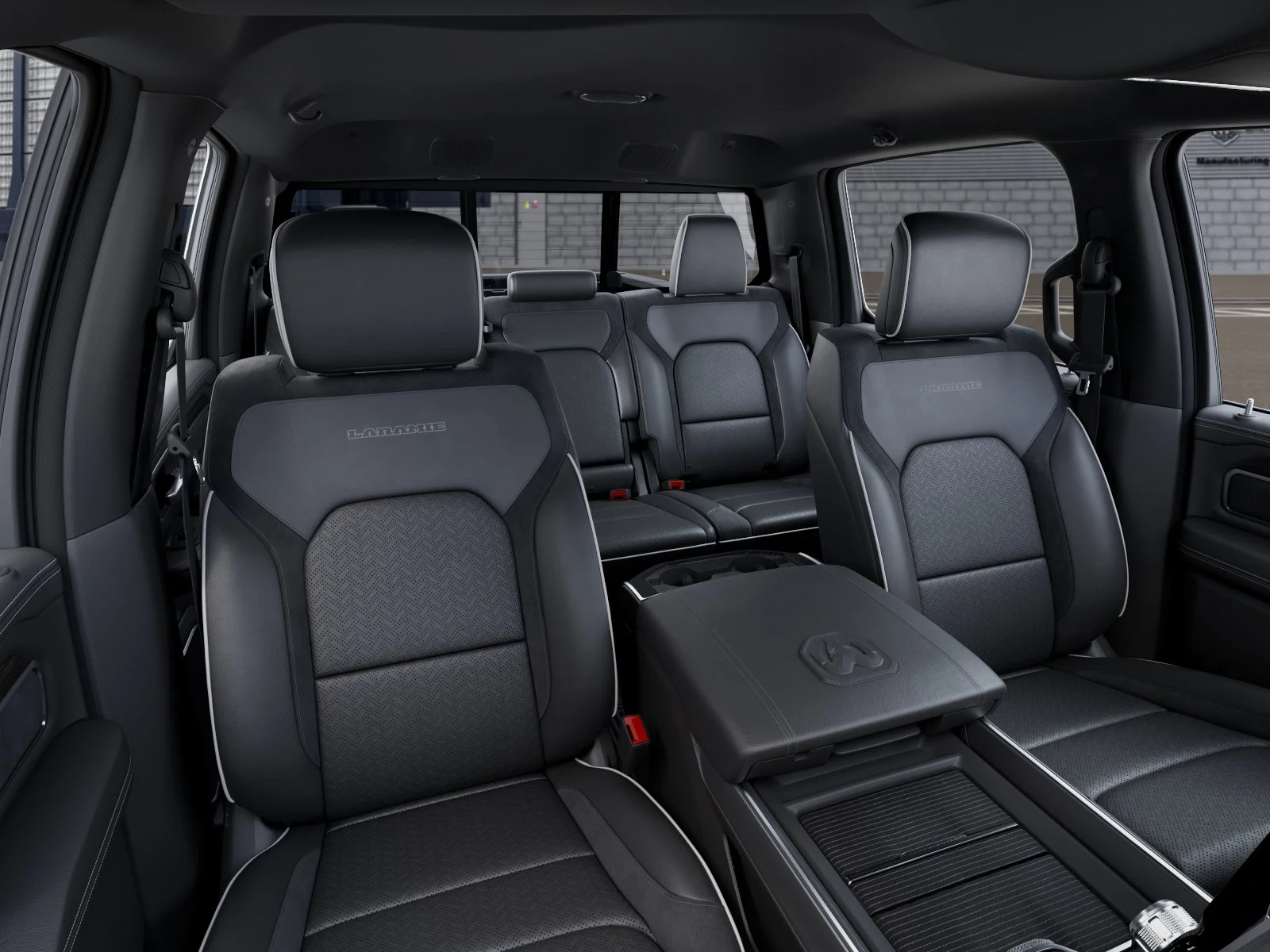 New 2026 Diamond Black Crystal Pearl-Coat Exterior Paint RAM Laramie image 42