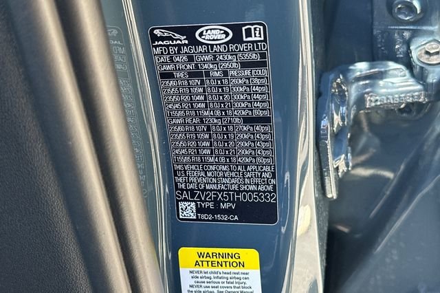 New 2026 Tribeca Blue Land Rover Hoxton Edition image 27