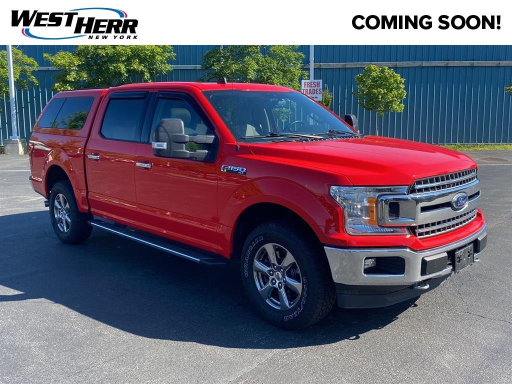 Used 2020 Race Red Ford XLT image 1