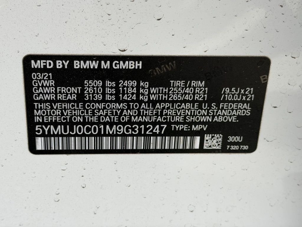 Certified Used 2021 White BMW Base image 38