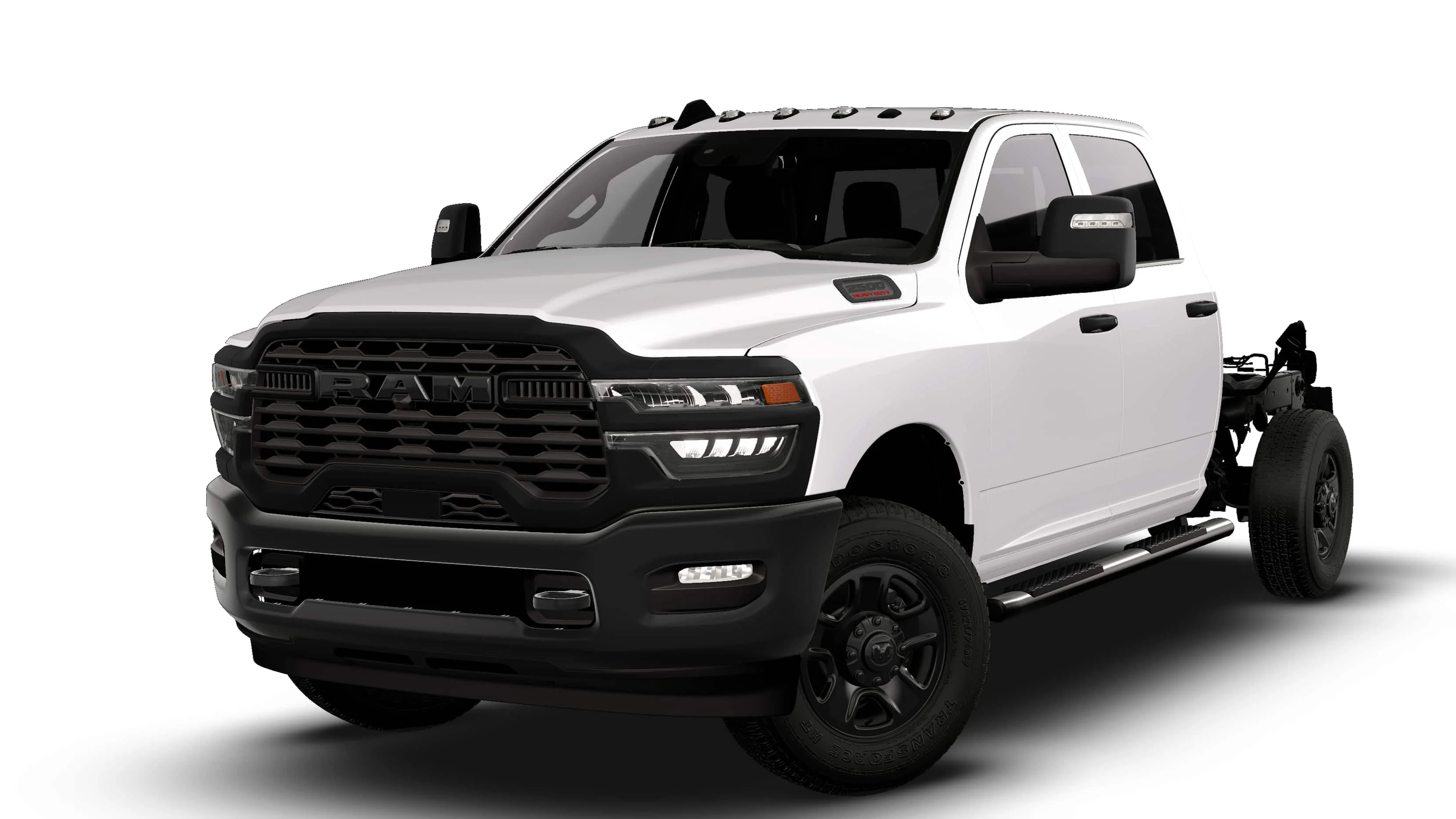 New 2026 Bright White Clear-Coat Exterior Paint RAM TRADESMAN image 13
