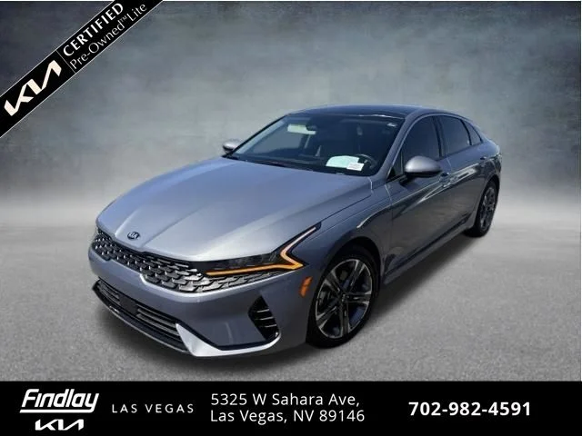 Certified Used 2021 Silver Kia EX image 1